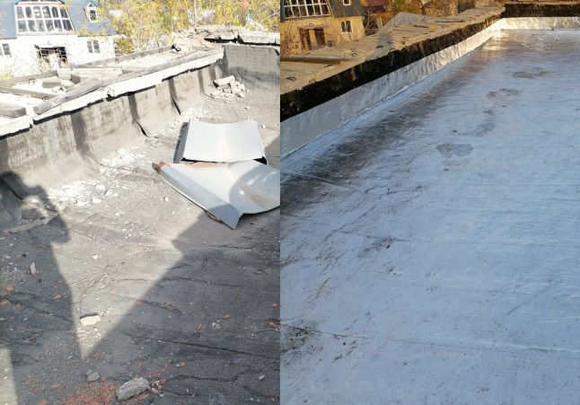 Ремонт мягкой кровли
